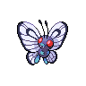 Butterfree Pokedex sprite