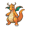 Dragonite Pokedex sprite