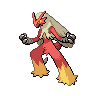 Blaziken Pokedex sprite