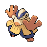Hariyama Pokedex sprite