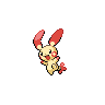 Plusle Pokedex sprite