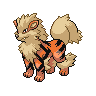 Arcanine Pokedex sprite