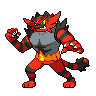 Incineroar Pokedex sprite