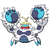Crabominable Pokedex sprite