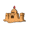 Palossand Pokedex sprite