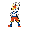 Cinderace Pokedex sprite